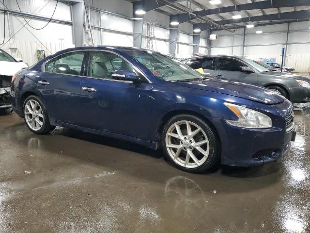 1N4AA51E49C856458 - 2009 NISSAN MAXIMA S BLUE photo 4