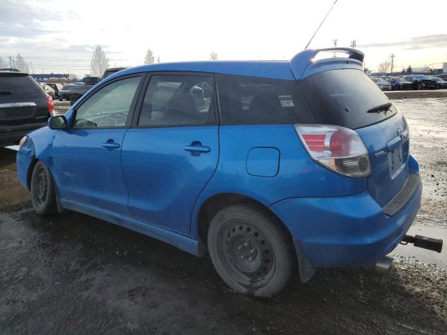 2T1KR32E68C698835 - 2008 TOYOTA COROLLA MA XR BLUE photo 2