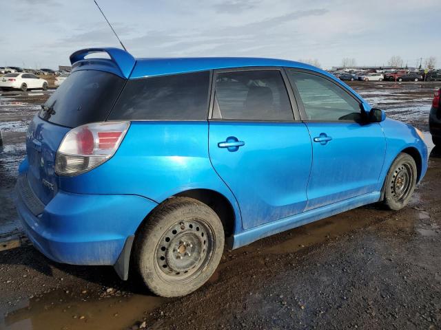 2T1KR32E68C698835 - 2008 TOYOTA COROLLA MA XR BLUE photo 3