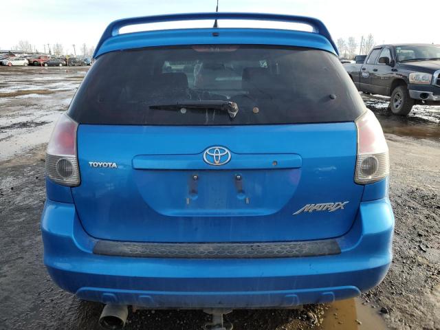 2T1KR32E68C698835 - 2008 TOYOTA COROLLA MA XR BLUE photo 6