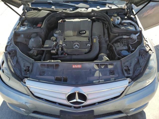 WDDGF4HB8DR277951 - 2013 MERCEDES-BENZ C 250 SILVER photo 11