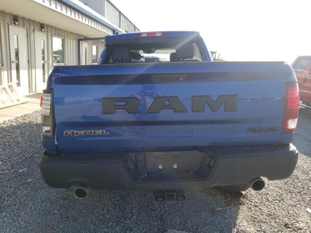 1C6RR7YT5JS193084 - 2018 RAM 1500 REBEL BLUE photo 6