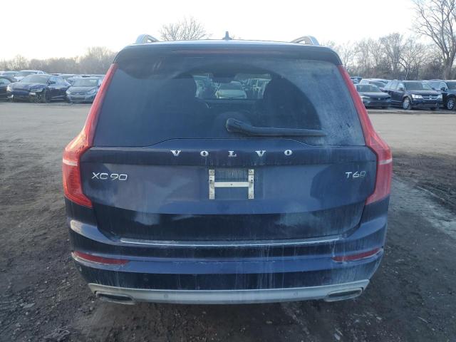 YV4A22PK4K1474528 - 2019 VOLVO XC90 T6 MOMENTUM BLUE photo 6