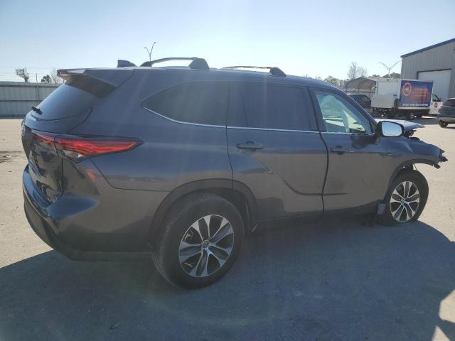 5TDGZRAH9NS117206 - 2022 TOYOTA HIGHLANDER XLE 黑色 照片 3