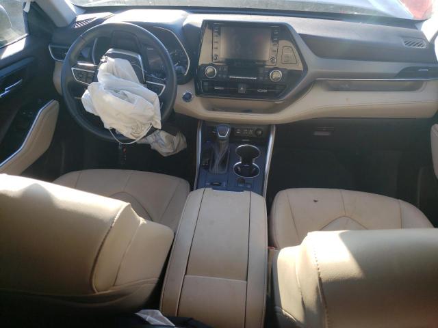 5TDGZRAH9NS117206 - 2022 TOYOTA HIGHLANDER XLE 黑色 照片 8