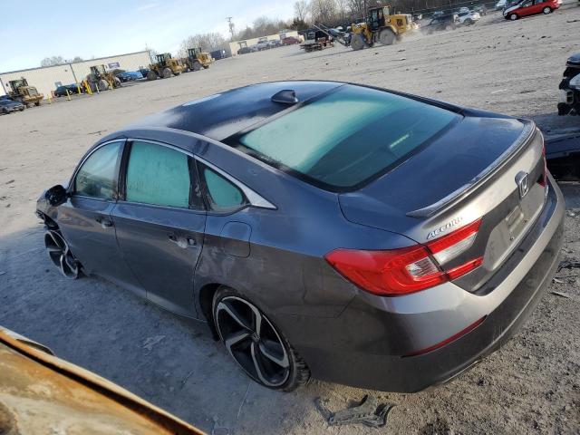 1HGCV1F34KA013564 - 2019 HONDA ACCORD SPORT GRAY photo 2