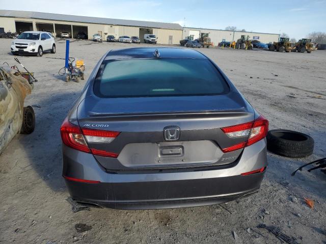 1HGCV1F34KA013564 - 2019 HONDA ACCORD SPORT GRAY photo 6