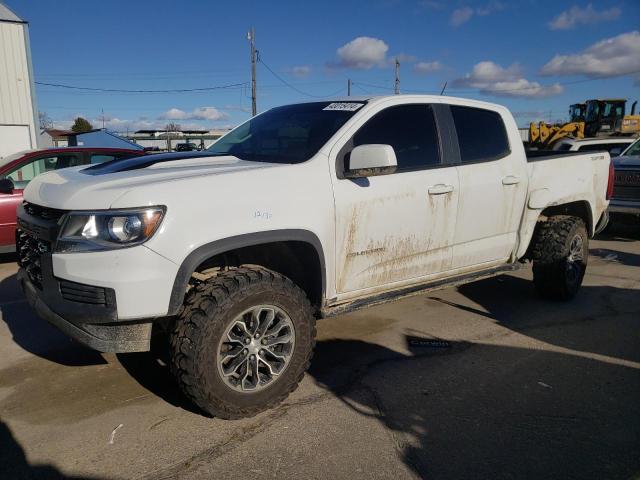 1GCGTEEN4M1284918 - 2021 CHEVROLET COLORADO ZR2 WHITE photo 1