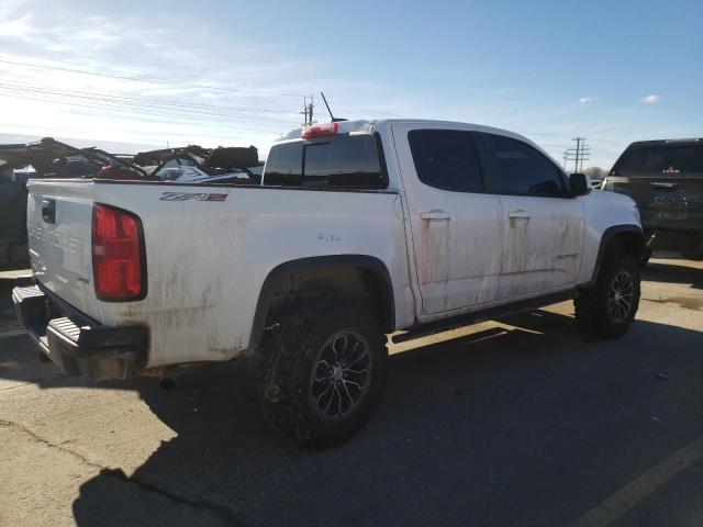 1GCGTEEN4M1284918 - 2021 CHEVROLET COLORADO ZR2 WHITE photo 3