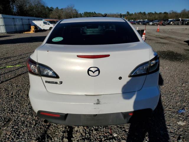 JM1BL1SF1A1215132 - 2010 MAZDA 3 I WHITE photo 6