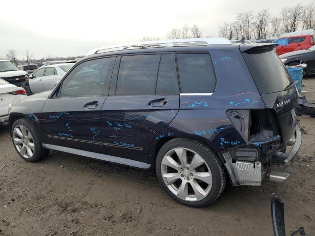 WDCGG8HB0AF436483 - 2010 MERCEDES-BENZ GLK 350 4MATIC BLUE photo 2