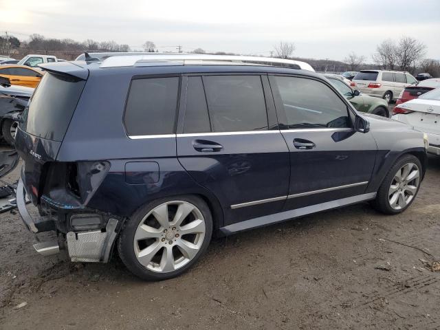 WDCGG8HB0AF436483 - 2010 MERCEDES-BENZ GLK 350 4MATIC BLUE photo 3