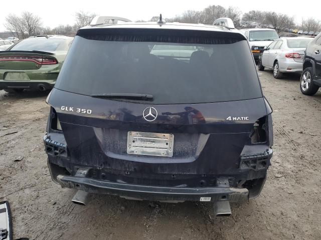 WDCGG8HB0AF436483 - 2010 MERCEDES-BENZ GLK 350 4MATIC BLUE photo 6