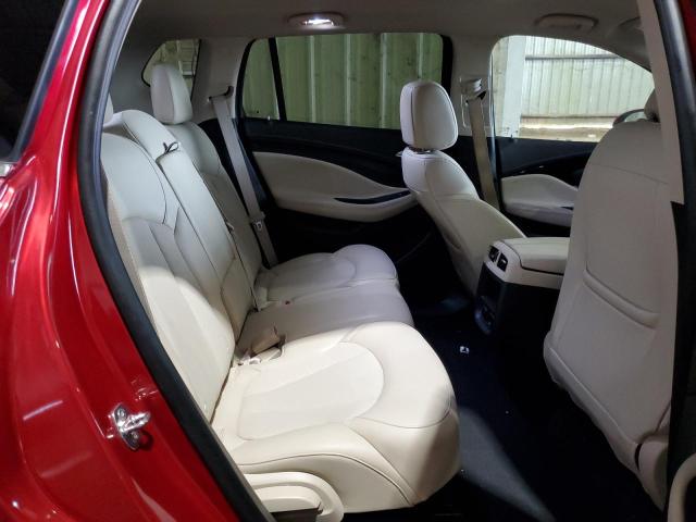 LRBFXASA3HD122260 - 2017 BUICK ENVISION PREFERRED RED photo 10