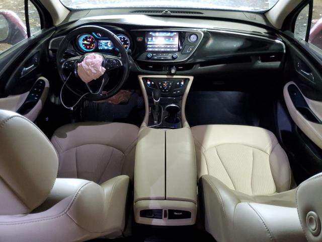 LRBFXASA3HD122260 - 2017 BUICK ENVISION PREFERRED RED photo 8