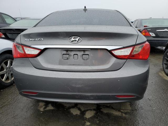 5NPEB4AC9CH484614 - 2012 HYUNDAI SONATA GLS GRAY photo 6