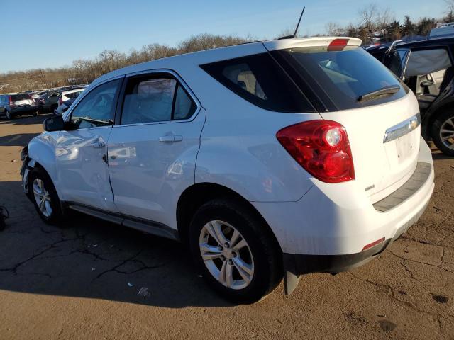 2GNFLEEK1F6430037 - 2015 CHEVROLET EQUINOX LS WHITE photo 2