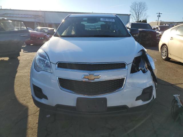 2GNFLEEK1F6430037 - 2015 CHEVROLET EQUINOX LS WHITE photo 5