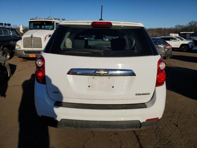 2GNFLEEK1F6430037 - 2015 CHEVROLET EQUINOX LS WHITE photo 6