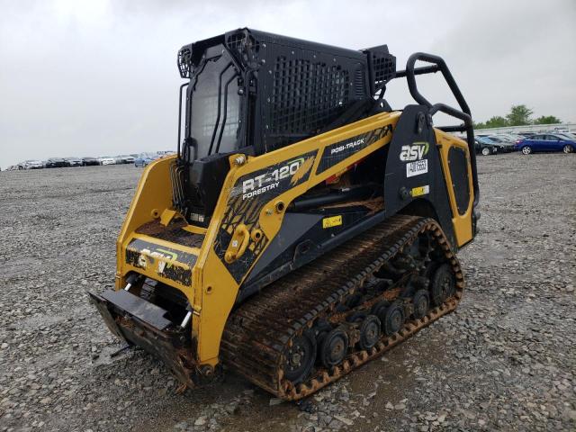 ASVRT120KKDF0169 - 2019 ASV RT-120 YELLOW photo 2