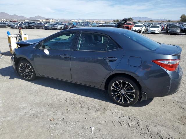 5YFBURHE1FP301165 - 2015 TOYOTA COROLLA L GRAY photo 2