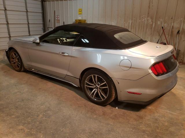 1FATP8UHXG5258066 - 2016 FORD MUSTANG SILVER photo 2