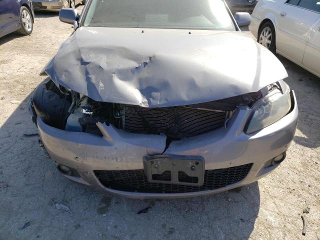 1YVHP80D165M60953 - 2006 MAZDA 6 S GRAY photo 11