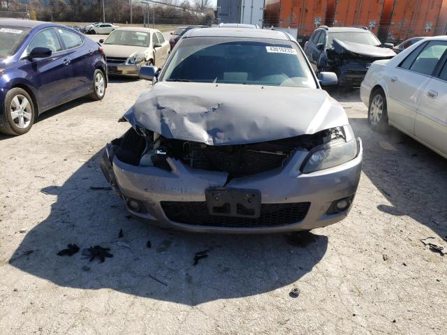 1YVHP80D165M60953 - 2006 MAZDA 6 S GRAY photo 5