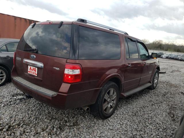 1FMFK19587LA19876 - 2007 FORD EXPEDITION EL LIMITED BROWN photo 3