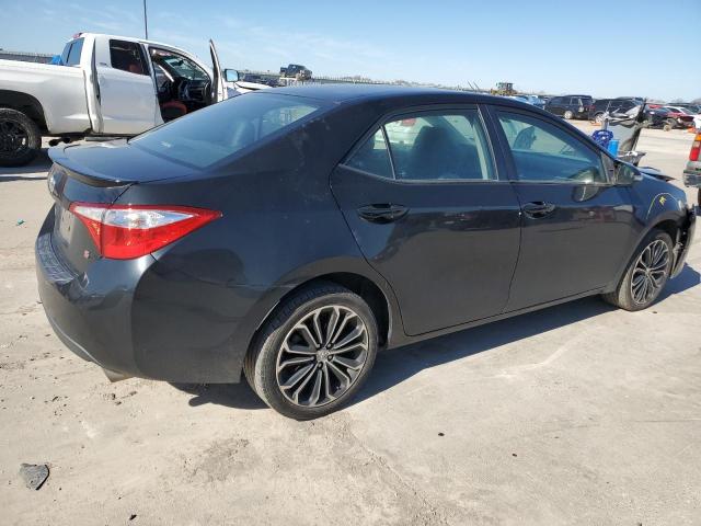 5YFBURHEXGP491629 - 2016 TOYOTA COROLLA L BLACK photo 3