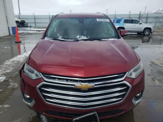 1GNEVKKW3JJ149767 - 2018 CHEVROLET TRAVERSE HIGH COUNTRY RED photo 5