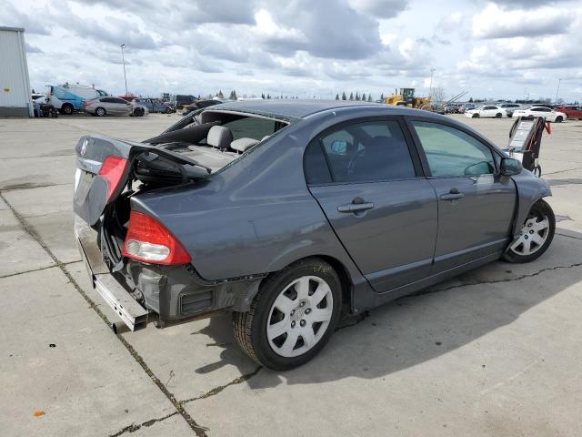 19XFA1F52AE081561 - 2010 HONDA CIVIC LX GRAY photo 3