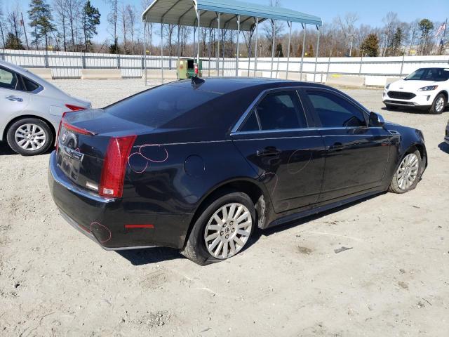1G6DE5EY1B0134312 - 2011 CADILLAC CTS LUXURY COLLECTION BLACK photo 3