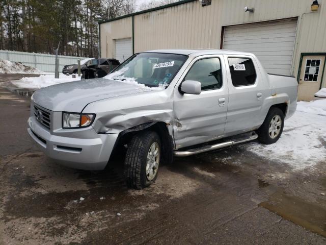 2HJYK16457H515302 - 2007 HONDA RIDGELINE RTS SILVER photo 1