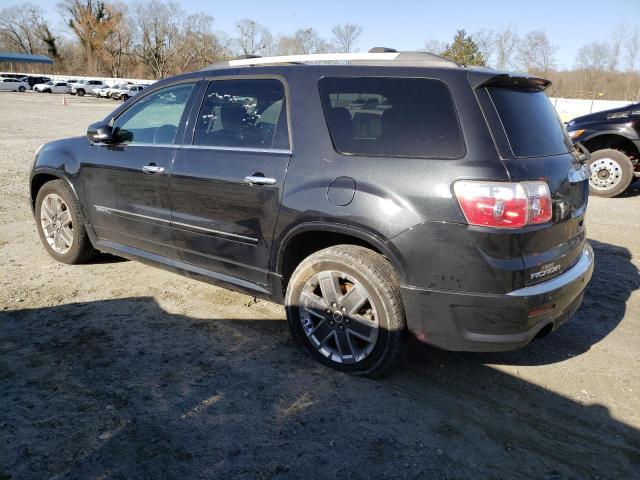 1GKKVTEDXCJ102643 - 2012 GMC ACADIA DENALI BLACK photo 2