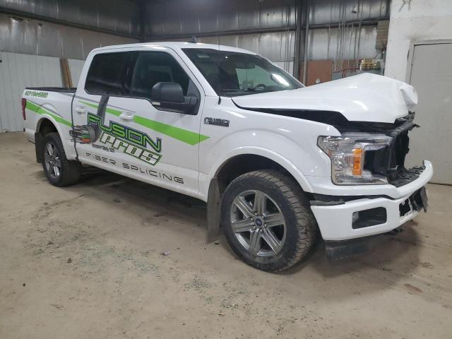 1FTEW1E47KFC46520 - 2019 FORD F150 SUPERCREW WHITE photo 4