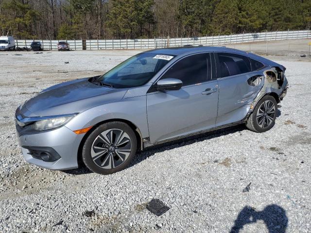 19XFC1F78GE013415 - 2016 HONDA CIVIC EXL ვერცხლისფერი ფოტო 1