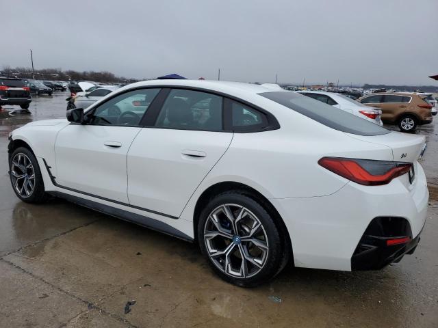 WBY33AW07NFM42326 - 2022 BMW I4 M50 WHITE photo 2