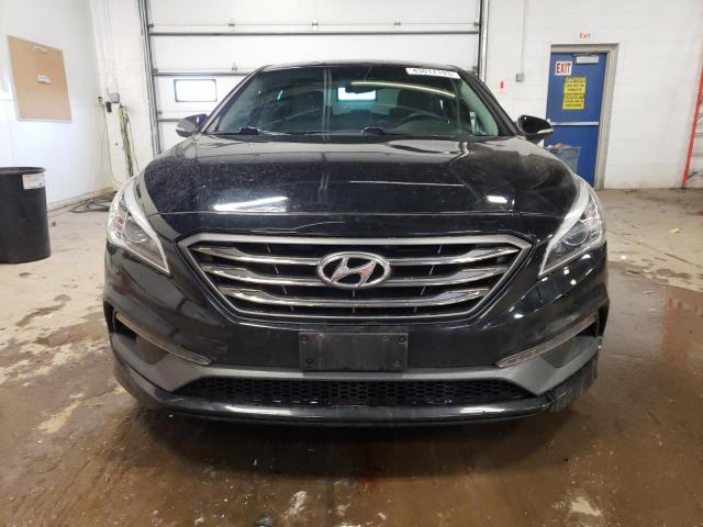 5NPE34AF5GH341026 - 2016 HYUNDAI SONATA SPORT BLACK photo 5