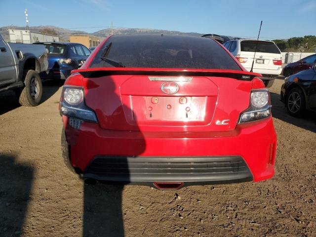 JTKJF5C74E3087103 - 2014 TOYOTA SCION TC RED photo 6