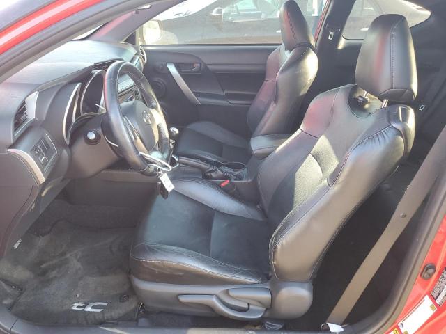 JTKJF5C74E3087103 - 2014 TOYOTA SCION TC RED photo 7