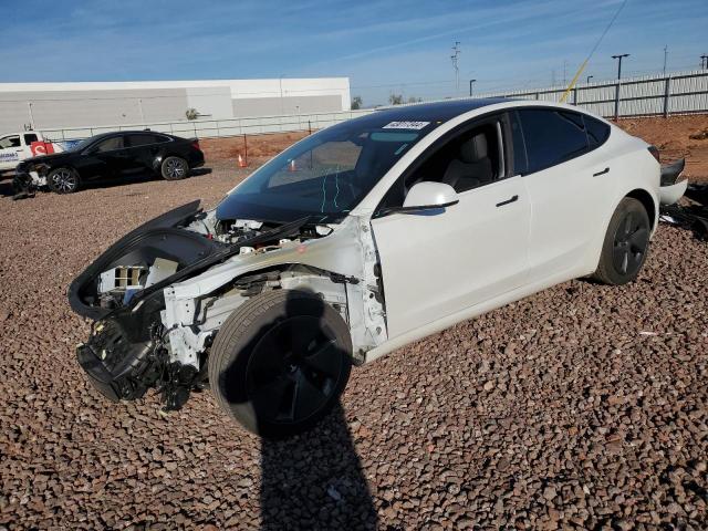 5YJ3E1EA6PF567007 - 2023 TESLA MODEL 3 WHITE photo 1