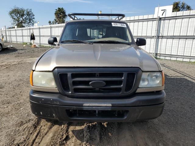 1FTYR44E84PA43410 - 2004 FORD RANGER SUPER CAB GOLD photo 5