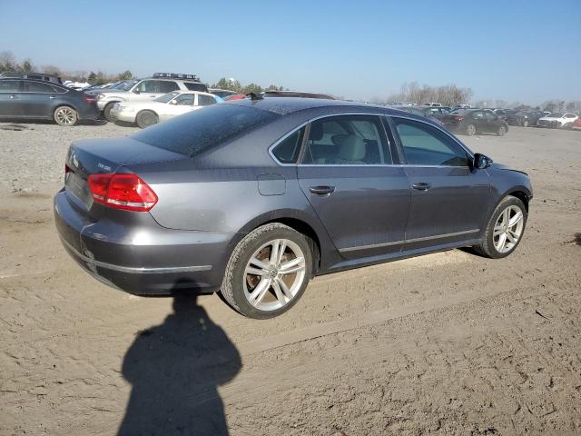 1VWCN7A31CC032536 - 2012 VOLKSWAGEN PASSAT SEL GRAY photo 3