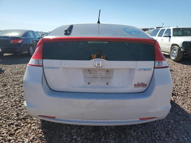 JHMZE2H73AS035495 - 2010 HONDA INSIGHT EX WHITE photo 6