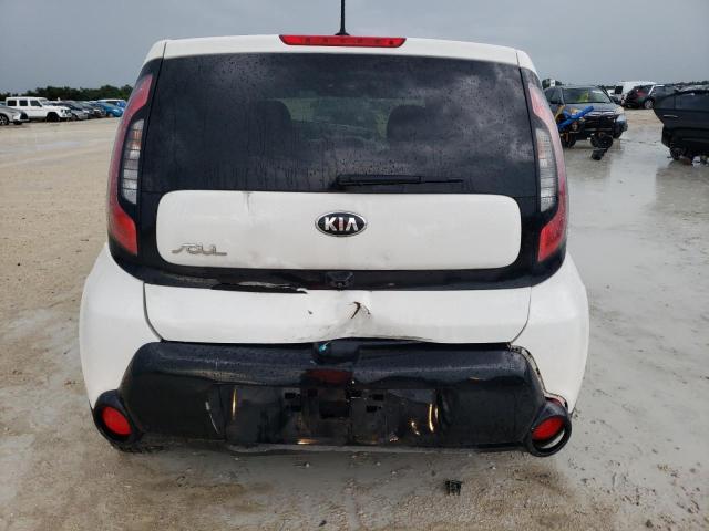 KNDJP3A57G7310417 - 2016 KIA SOUL + WHITE photo 6
