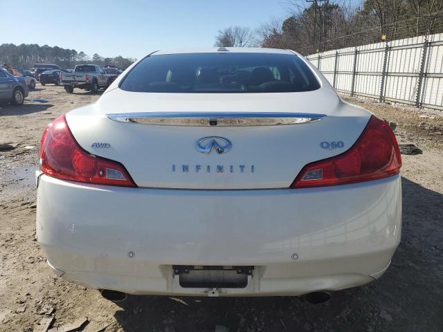 JN1CV6EL9EM130026 - 2014 INFINITI Q60 JOURNEY WHITE photo 6