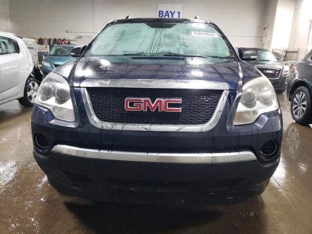 1GKKRNED6BJ301722 - 2011 GMC ACADIA SLE BLUE photo 5