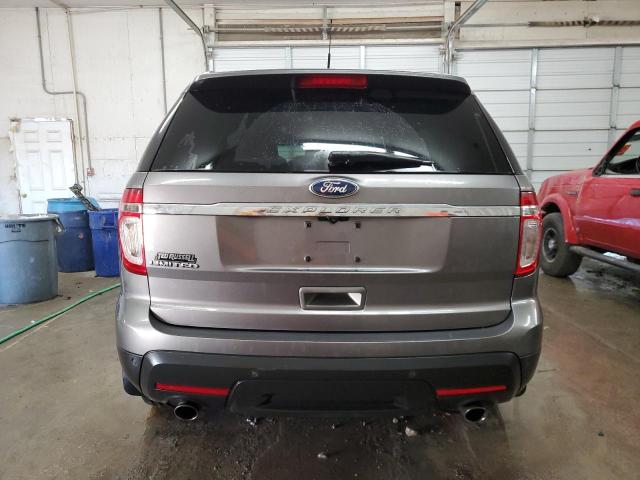 1FMHK7F88CGA98334 - 2012 FORD EXPLORER LIMITED GRAY photo 6