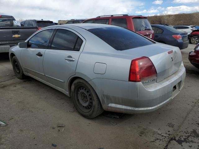 4A3AB36FX6E062767 - 2006 MITSUBISHI GALANT ES MEDIUM SILVER photo 2